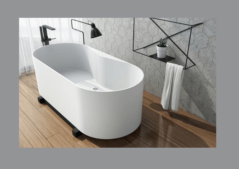 Ванна из искусственного камня Kerrock Soave 01012 хромотерапия Словения Kolpa-San  - Вид №2