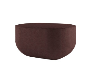 Прямоугольный пуф из ткани