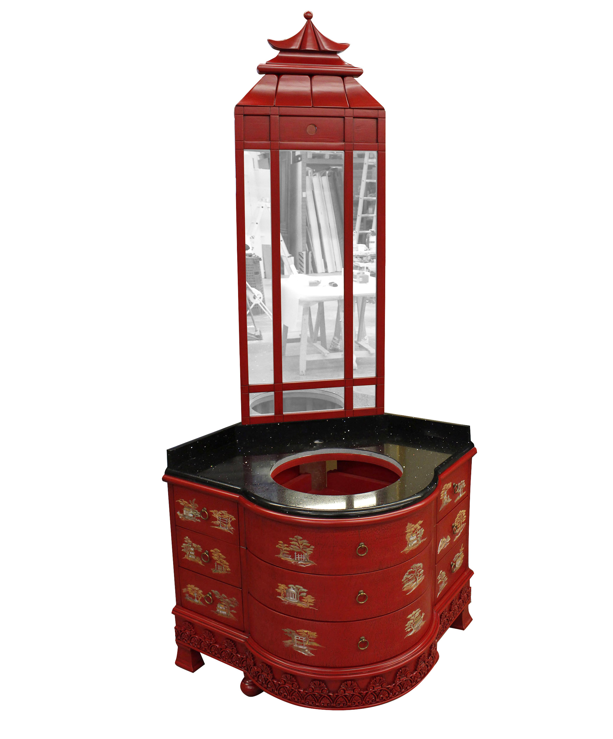 Tifernoit Особая ванная в китайском стиле. Realizzazioni sun-id-2098460 - Вид №1