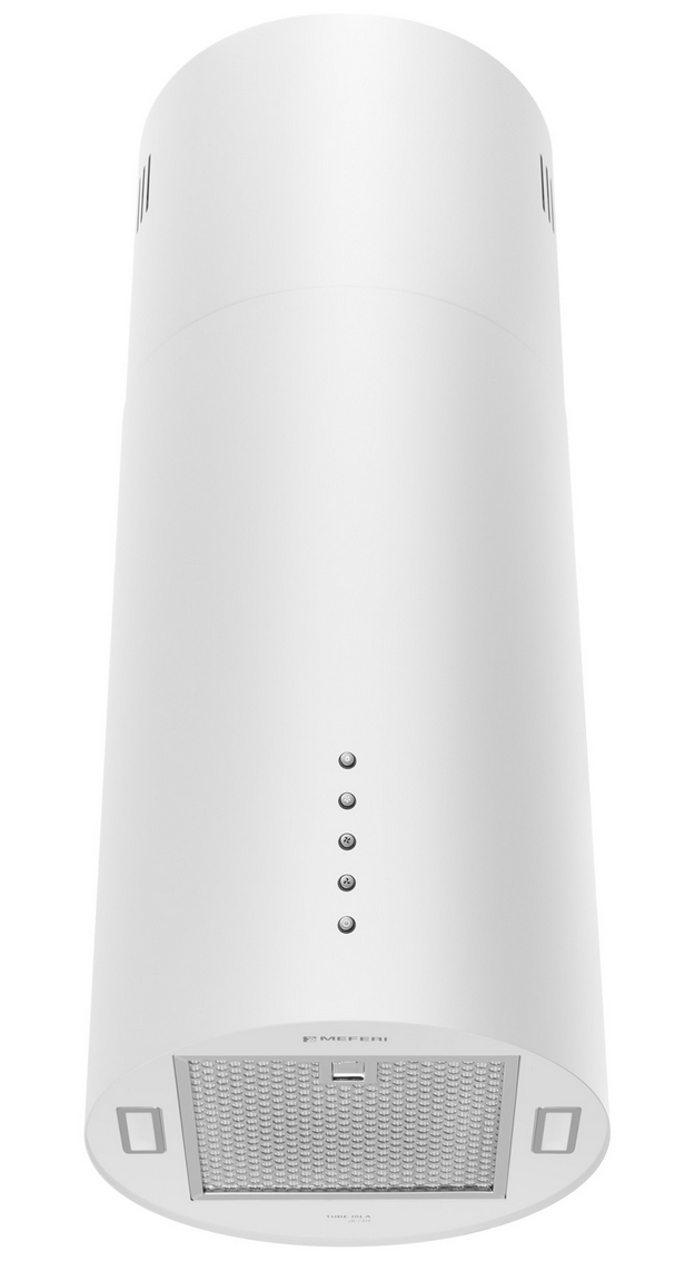 9202545 Вытяжка островная Meferi TUBE35WH ISLA ULTRA белый STDN-0002956 - Вид №1