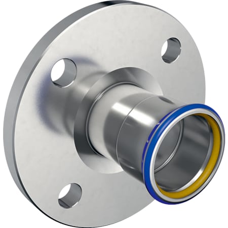 34208 Фланец Geberit Mapress из нержавеющей стали, PN 10/16, с прессовым соединением (газ) Geberit 