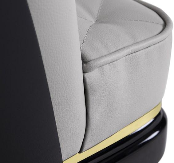 LUXXU Кожаное кресло для руководителя с 5 спицами и высокой спинкой Charla sun-id-1425893 - Вид №3