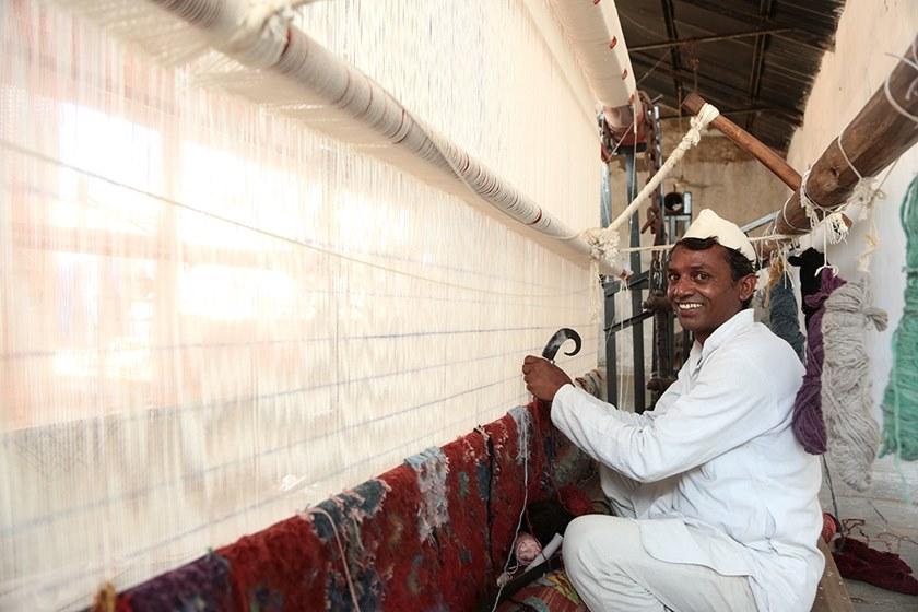 Jaipur Rugs Ковер ручной работы из бамбукового шелка и шерсти Manchaha- freedom Les-547 - Вид №4