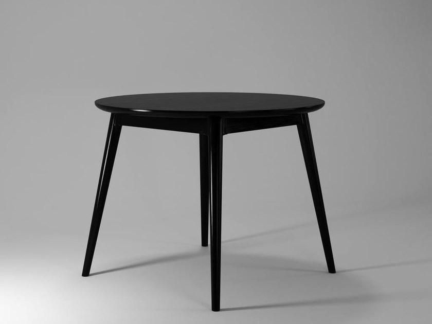 KARPENTER Круглый деревянный стол для гостиной Vintage sun-id-1437693 - Вид №3