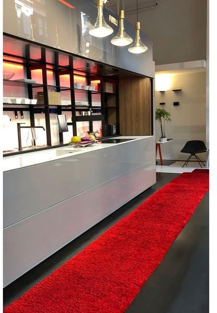 G.T.DESIGN Коврик из вискозы с длинным ворсом ручной работы Kama sun-id-1495483 - Вид №1