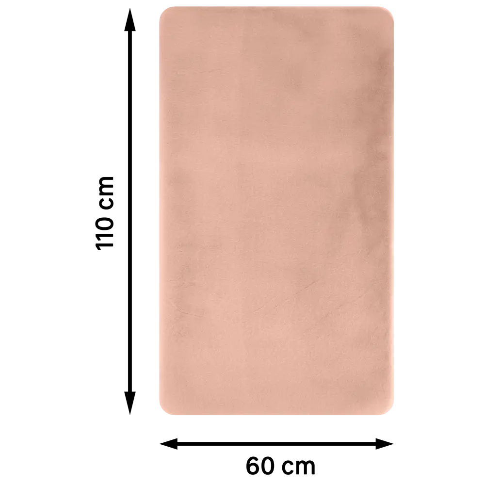 INSPIRE BIANCA — Искусственная шкура кролика розовая для уютного интерьера 83235386 STLM-0039666 - Вид №7