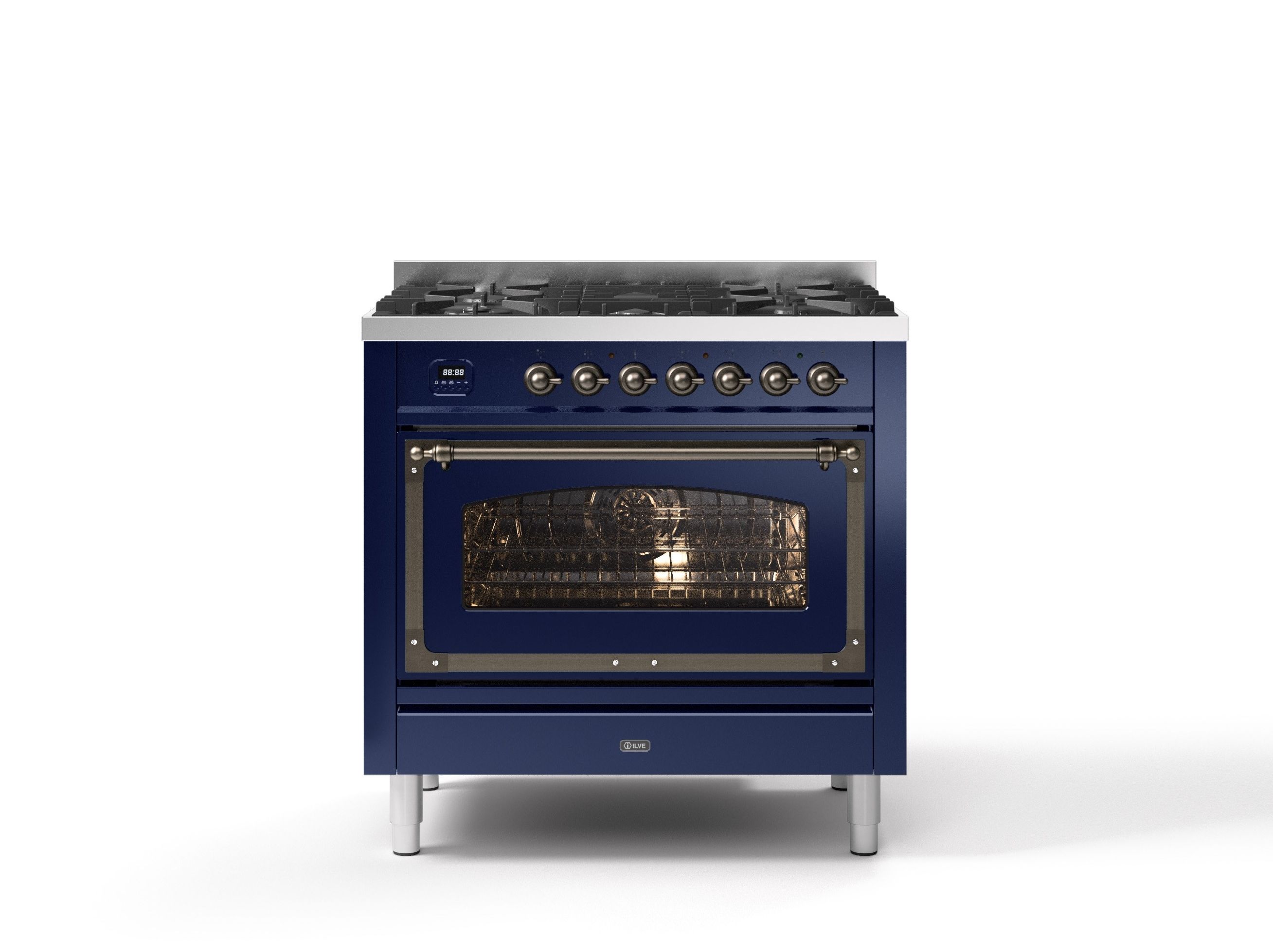 Отдельно стоящая кухня из нержавеющей стали Ilve Nostalgie ARCH-00004561 - Вид №10