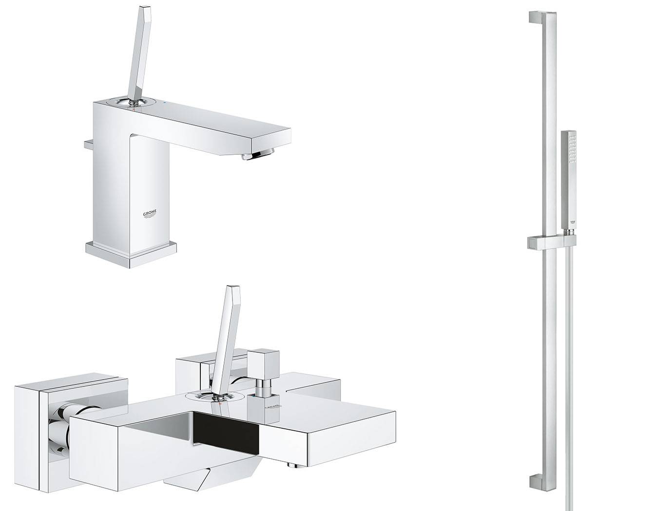 Готовый комплект для ванной комнаты GROHE Eurocube Joy (NB0022)