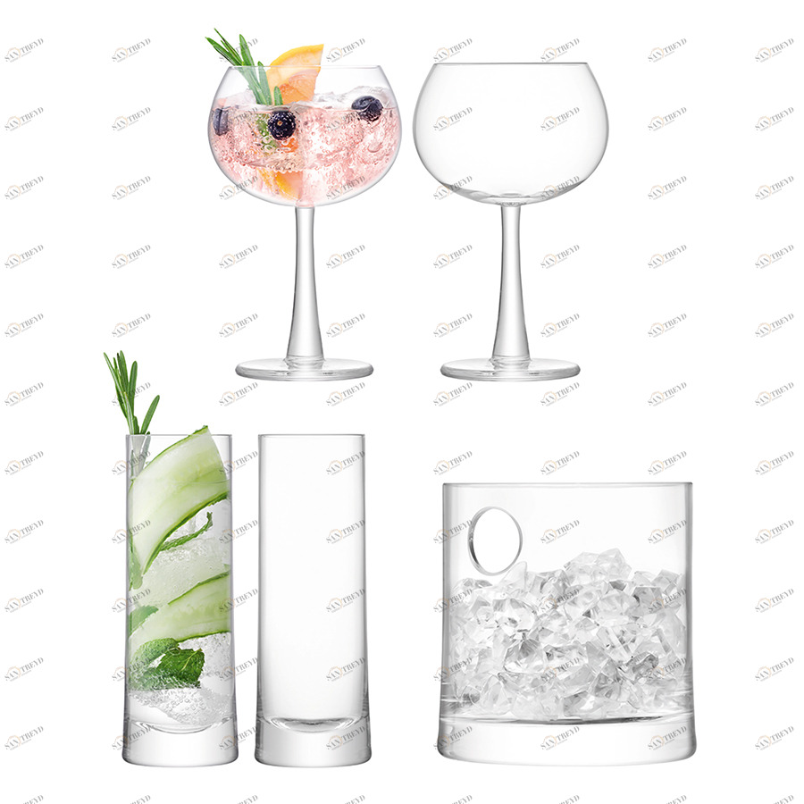 Набор для коктейлей gin малый, 5 предметов LSA INTERNATIONAL GIN 00-3863019 Прозрачный 