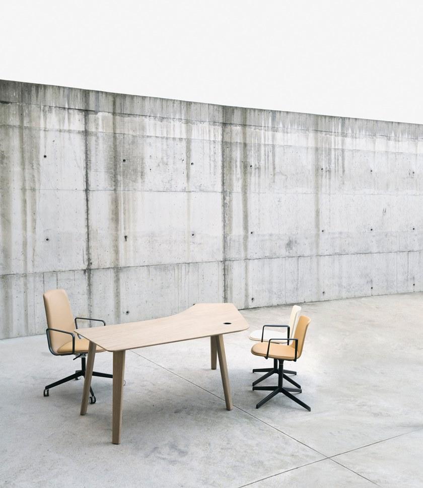 ENEA Стул с обивкой из ткани с 4 спицами Lottus sun-id-1492651 - Вид №7