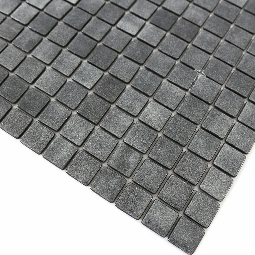 Мозаика стеклянная Natural STP-GR009 31.5x31.5 см цвет темно-серый Santreyd Steppa STLM-2120361 - Вид №1