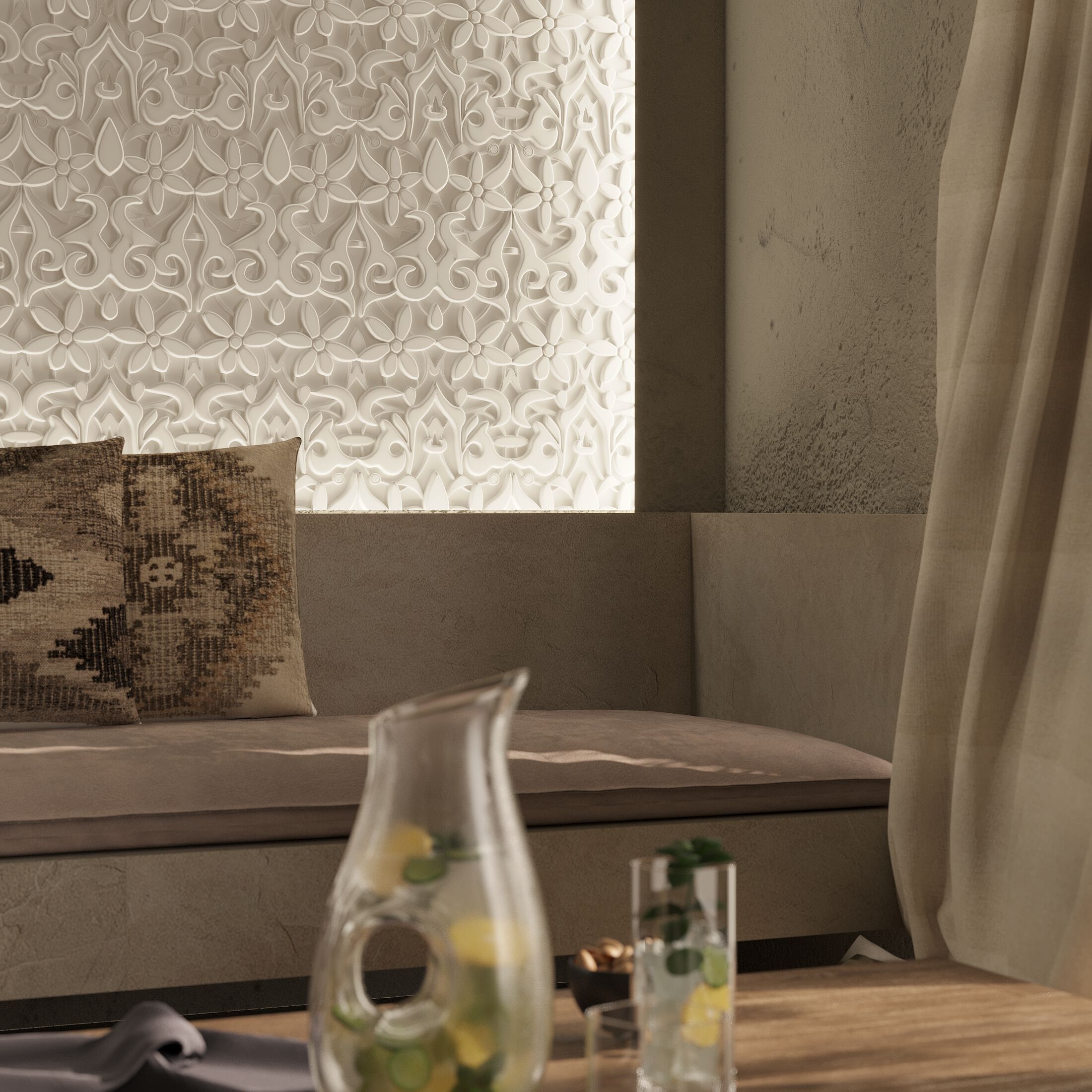 Трехмерное гипсовое покрытие WallDeco C-Classic ARCH-00143441 - Вид №4