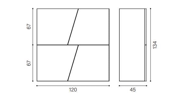 Шкаф из массива дерева с распашными дверцами Devina Nais ARCH-00108804 - Вид №5