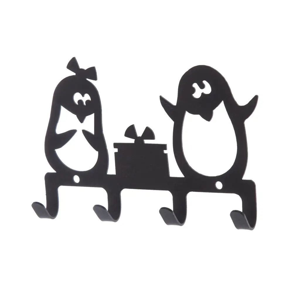 Крючок четырёхрожковый DuckandDog «Новый год», сталь, матовый чёрный 13697003 STLM-2132615 