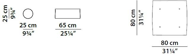 BAXTER Кожаный садовый шезлонг Rimini sun-id-1394939 - Вид №7
