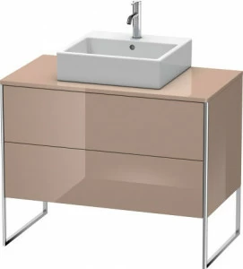 XS492108686 Тумбочка для консоли напольная XSquare #XS4921 1000 x 548 мм Капучино глянцевый лак