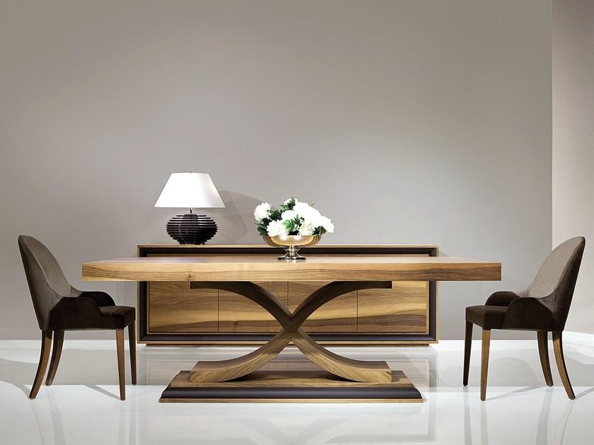 Mobi Прямоугольный обеденный стол из массива дерева sun-id-1513549 - Вид №2