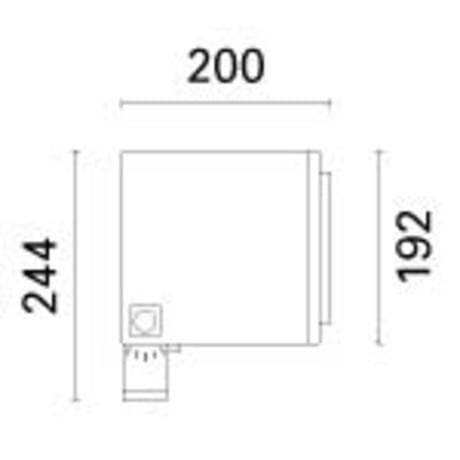 Заливка формы алюминия Сид напольный прожектор с системой RGB iGuzzini iPro ARCH-00055904 - Вид №6