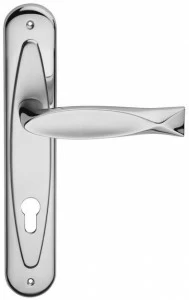 LINEA CALI' Ручка из хромированной латуни на пластине Fish