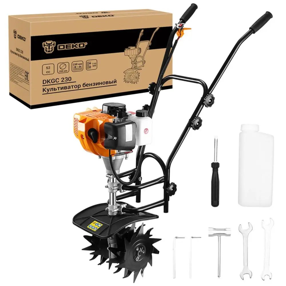 Культиватор бензиновый Deko DKGC 230 2 л.с STLM-2026738 - Вид №1