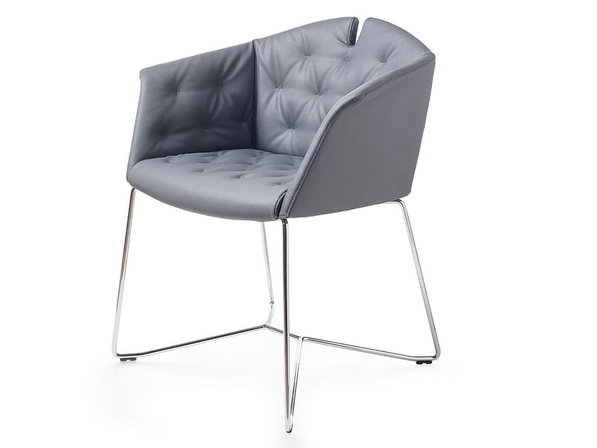 Кожаный стул для салазок Kastel Kuad ARCH-00135870