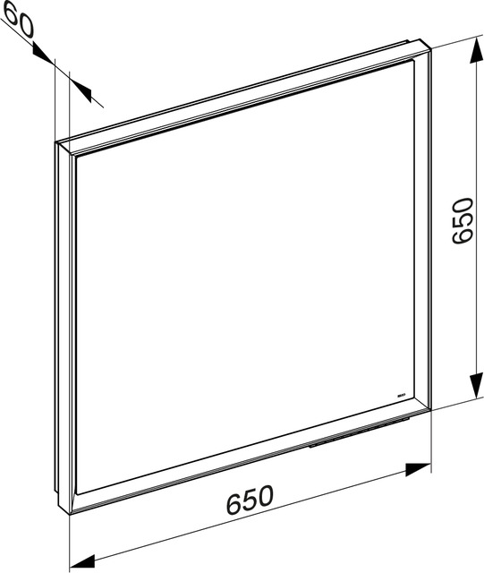 14597172000 Зеркало с подсветкой KEUCO Royal Lumos - Вид №13