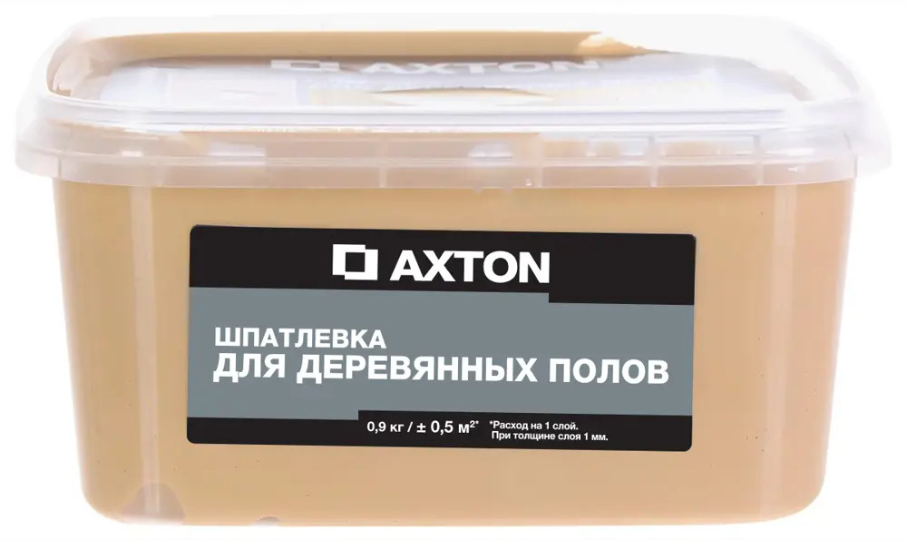 Шпатлёвка Axton для дерева Дуб натуральный - защита и выравнивание поверхностей 81950919