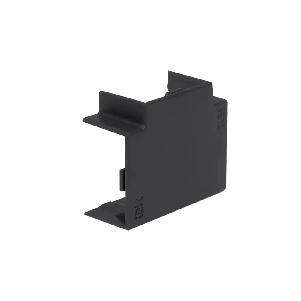 Угол Т-образный КМТ для кабель-канала IEK 60x40 мм цвет черный 4 шт STLM-2036386