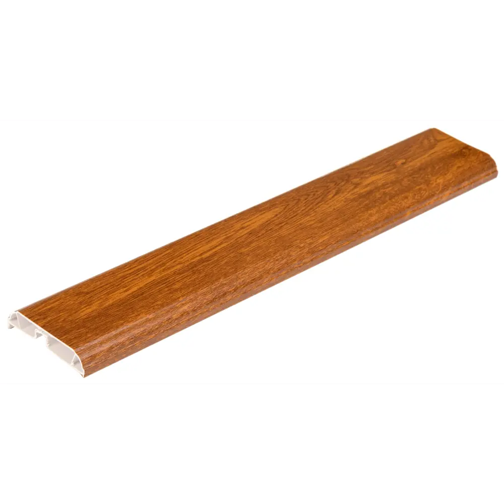 Наличник ПВХ фигурный 3000 мм цвет золотой дуб 82708588 STLM-2199855 Santreyd 