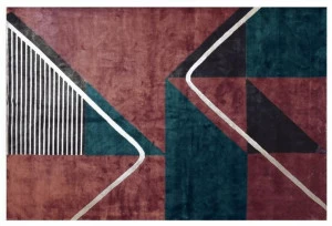 Arte di tappeti Прямоугольный коврик ручной работы с геометрическими мотивами Dafè G2592