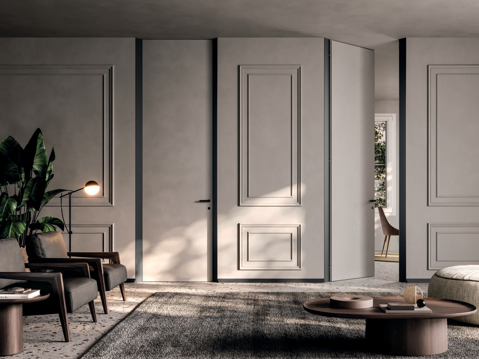 Необработанная дверная панель с покрашенной грунтовкой Eclisse дверные панели ARCH-00113275 - Вид №3