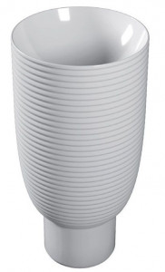 LO08542056 Напольная раковина стоящая круглая Disegno Ceramica Loom