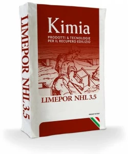 Kimia Гидратированная и гидравлическая известь Limepor