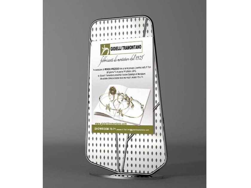 Рекламная панель из оцинкованного листа Viscio Urban Design зеленый ARCH-00046541