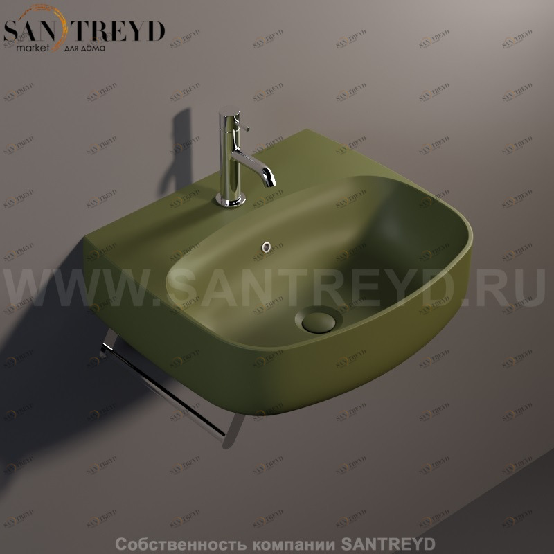 534011 Подвесная раковина настенная овальная Kerasan Nolita