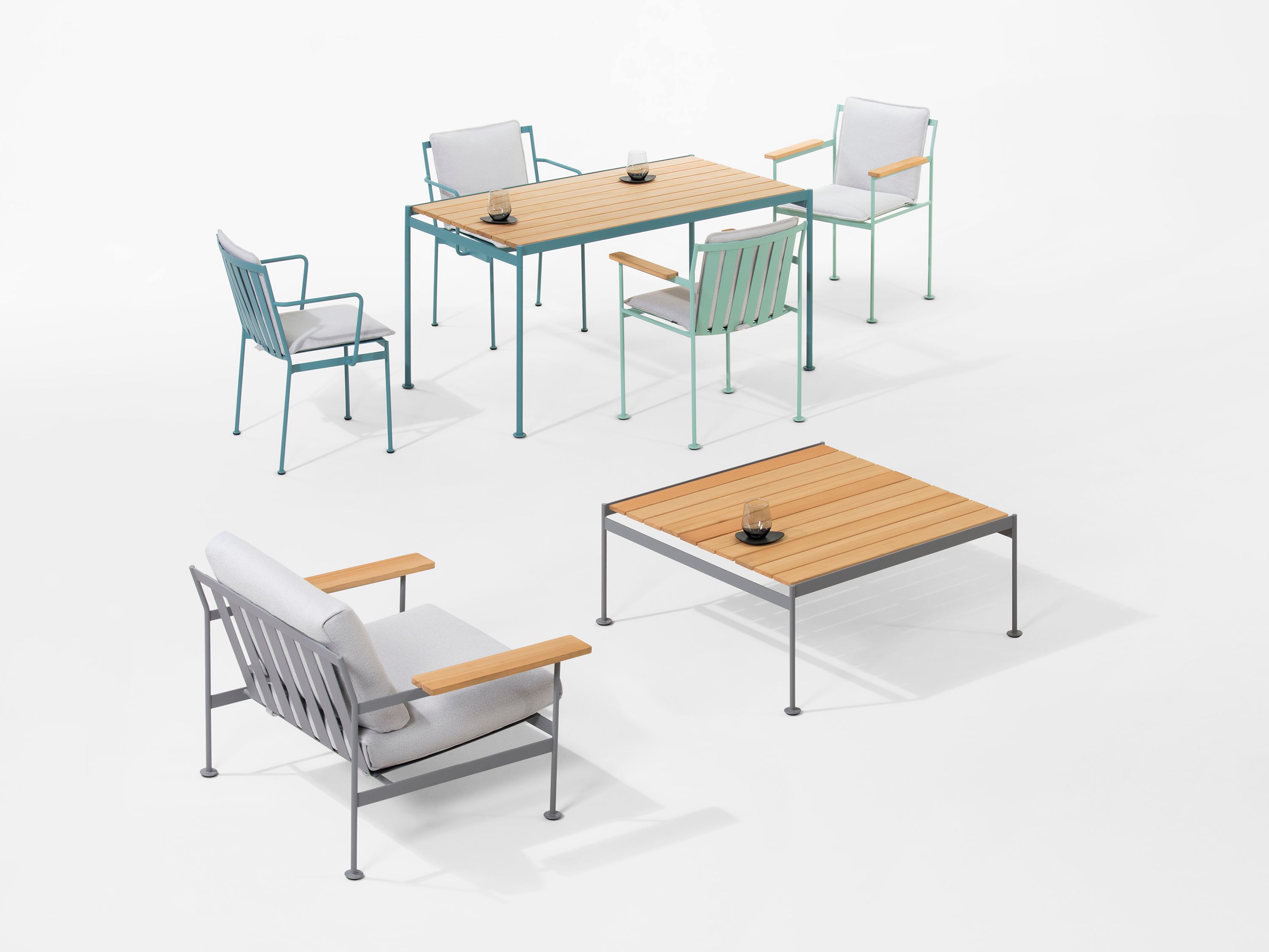 Мягкое тканевое садовое кресло с подлокотниками prostoria Jugo ARCH-00009532 - Вид №1