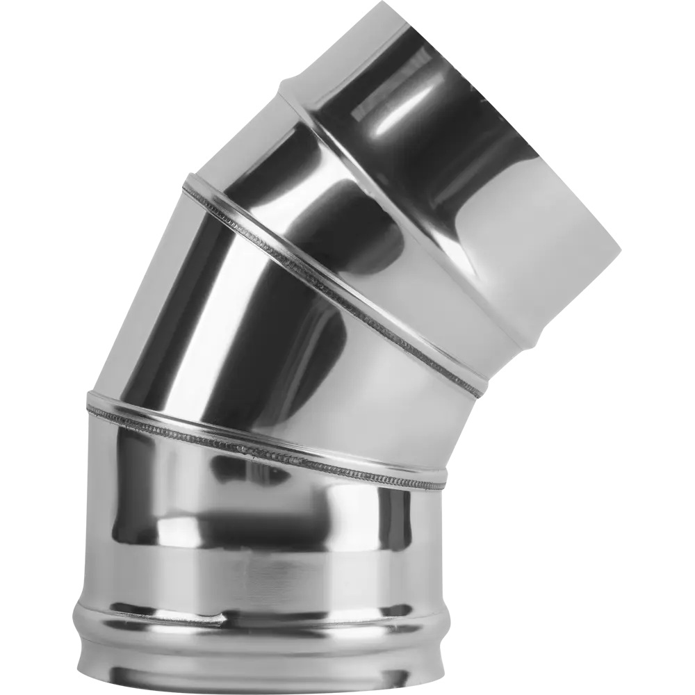 Колено 3 секции Металлик и Ко угол 135 (430/0.5 мм) D200 мм STLM-2075906 - Вид №1