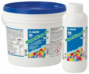 MAPEI Двухкомпонентная сверхтекучая эпоксидная смола Rinforzo di strutture in calcestruzzo e acciaio