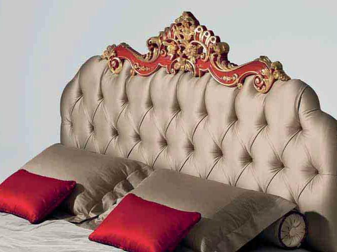 OAK Двуспальная кровать в стиле барокко с мягким изголовьем Galleria sun-id-1368838 - Вид №1