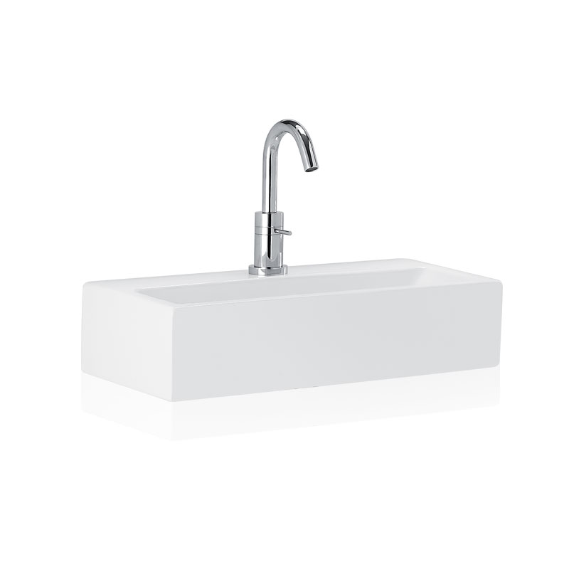 L120T0R1V1.100 Накладная раковина прямоугольная A. e T. Italia BOLD Белый глянцевый AeT ITALIA