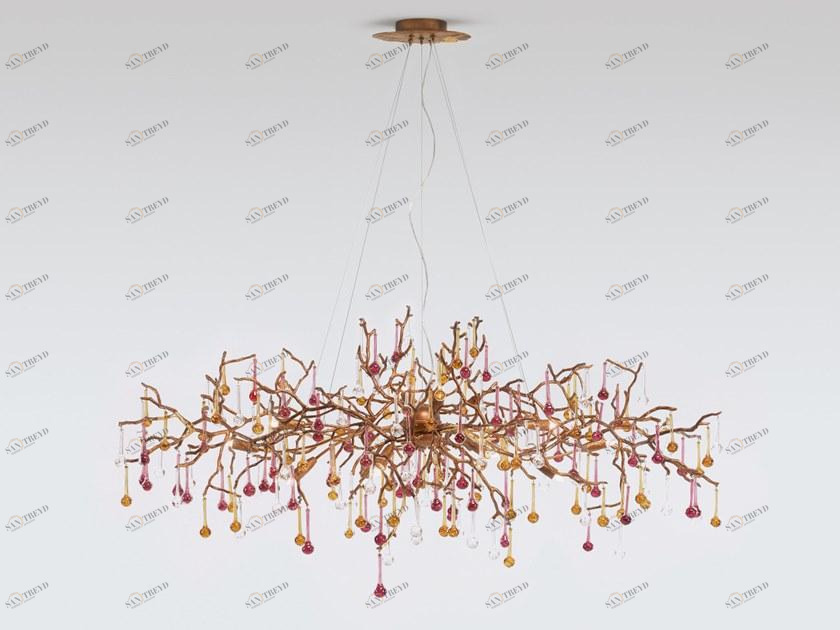 Serip Галогенный подвесной светильник из бронзы Bijout Ct3263/12