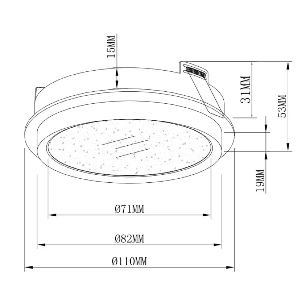 Santreyd Voltega — встраиваемый точечный светильник для современного интерьера 88241801 STLM-0929670 - Вид №10