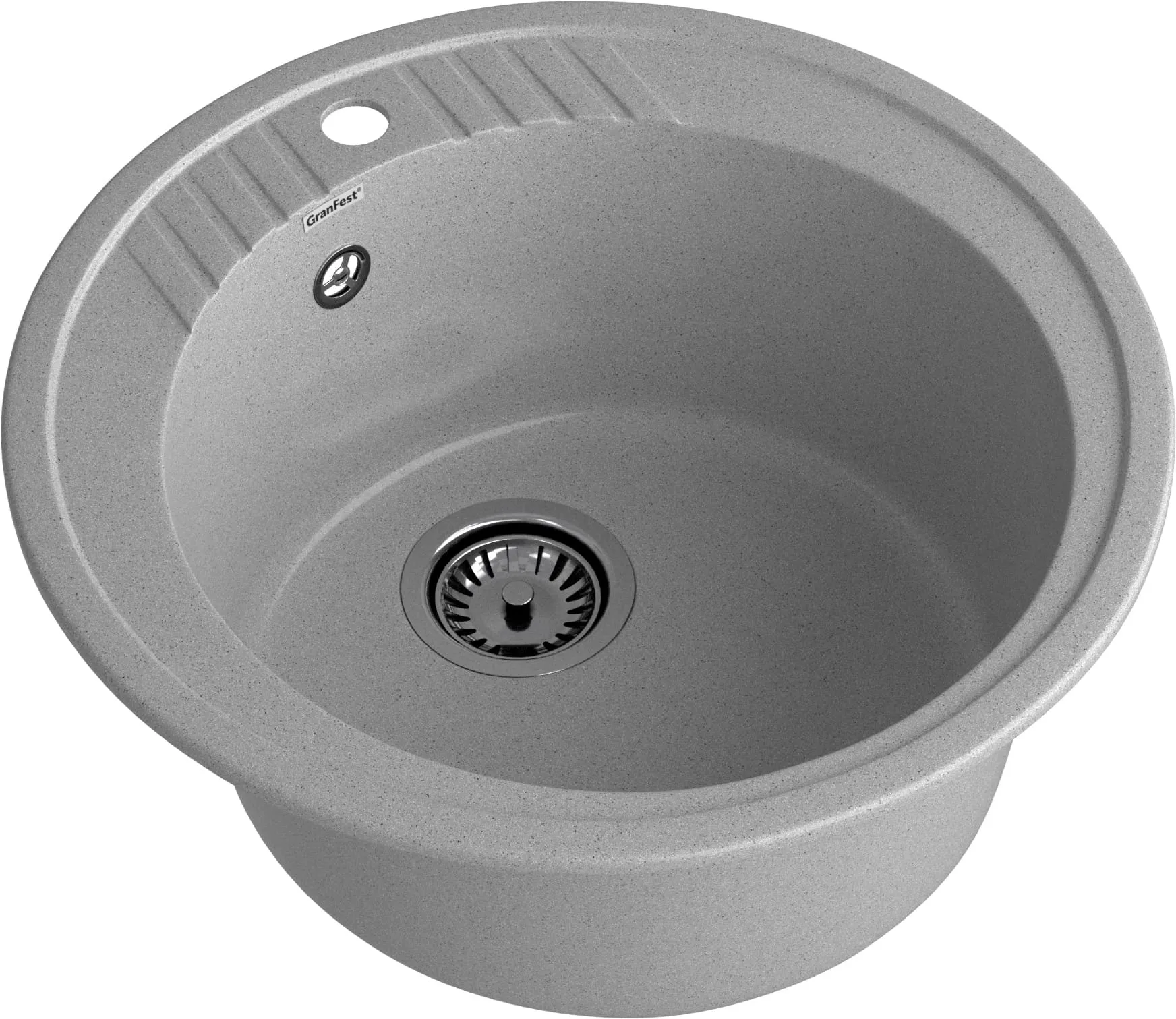 Кухонная мойка Искусственный камень RONDO S614 GranFest R-520-S614 - Вид №2