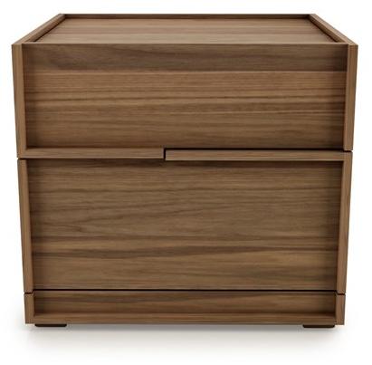 Huppé Прямоугольная тумбочка из орехового дерева с ящиками Swan 4043qsv - 4044qsv HUPPE - Вид №2