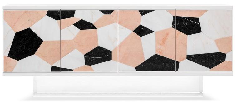 Ginger & Jagger Буфет из мрамора с раздвижными дверцами Earth to earth sun-id-1367965 - Вид №1