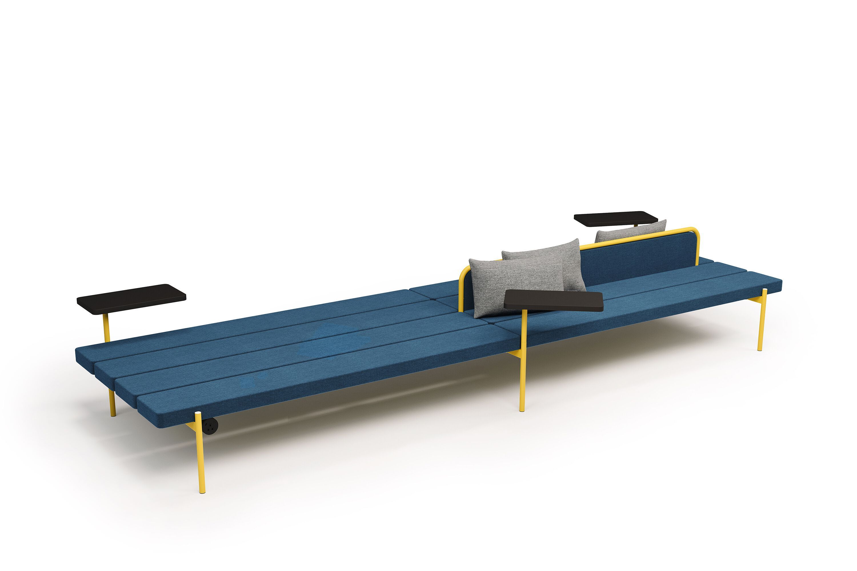 Модульная мягкая скамейка из ткани Established&Sons Island ARCH-00100058 - Вид №7