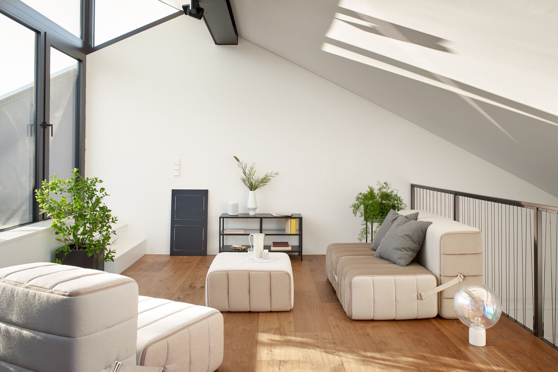 Квадратный пуф из ткани AMBIVALENZ Curt ARCH-00019815 - Вид №28