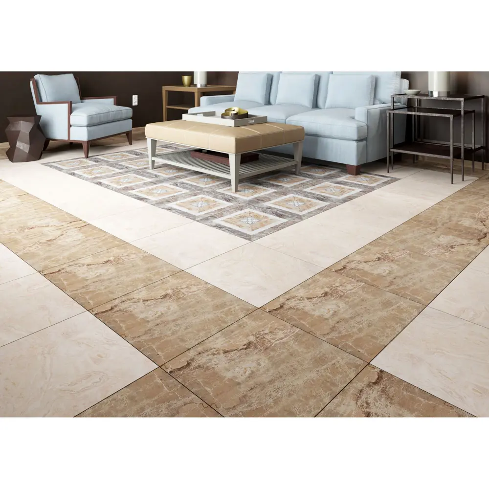 Керамогранит Privilege Avorio 45x45 см 1.215 м² матовый цвет бежевый 82274489 STLM-2150507 Santreyd - Вид №5
