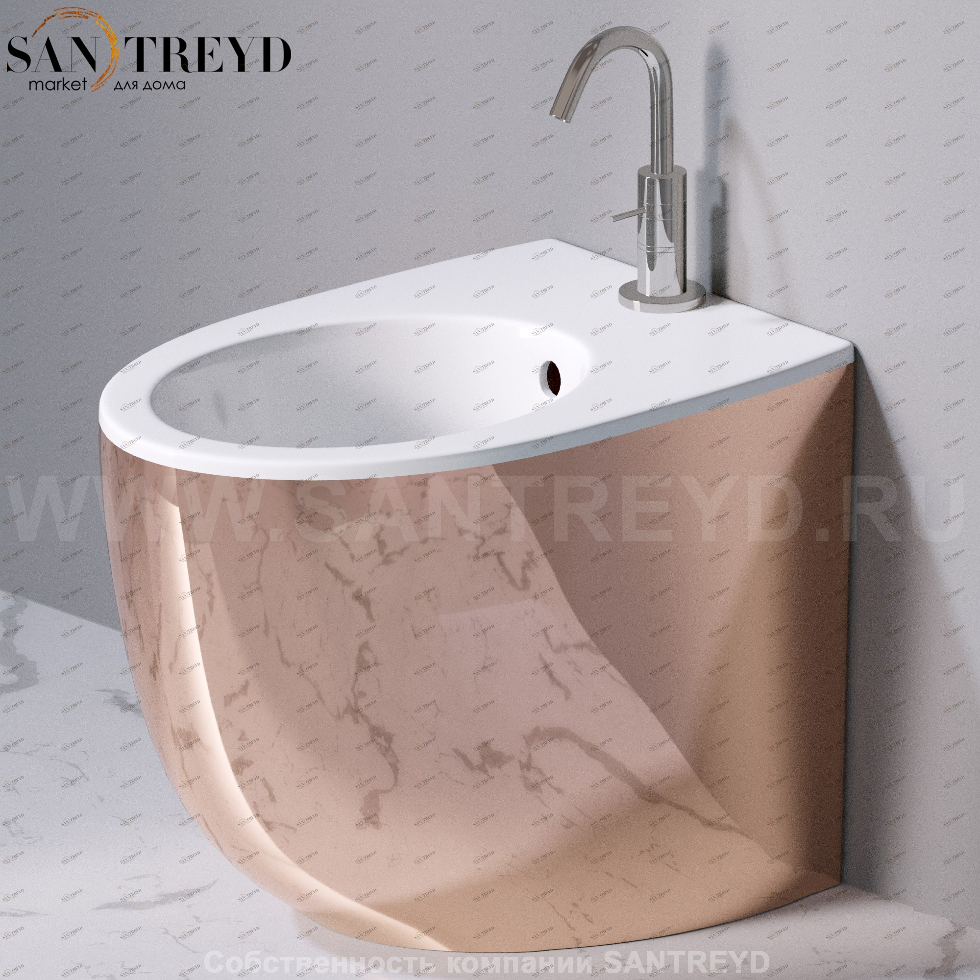 S558T1R1V0.257 Биде напольное Dot A. e T. Italia AeT ITALIA DOT 2.0