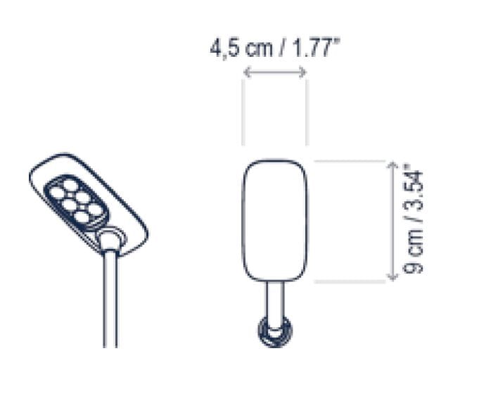 Светодиодный световой столб Bover птичка ARCH-00083764 - Вид №8